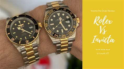 invicta vs fake rolex|invicta 9937ob vs rolex.